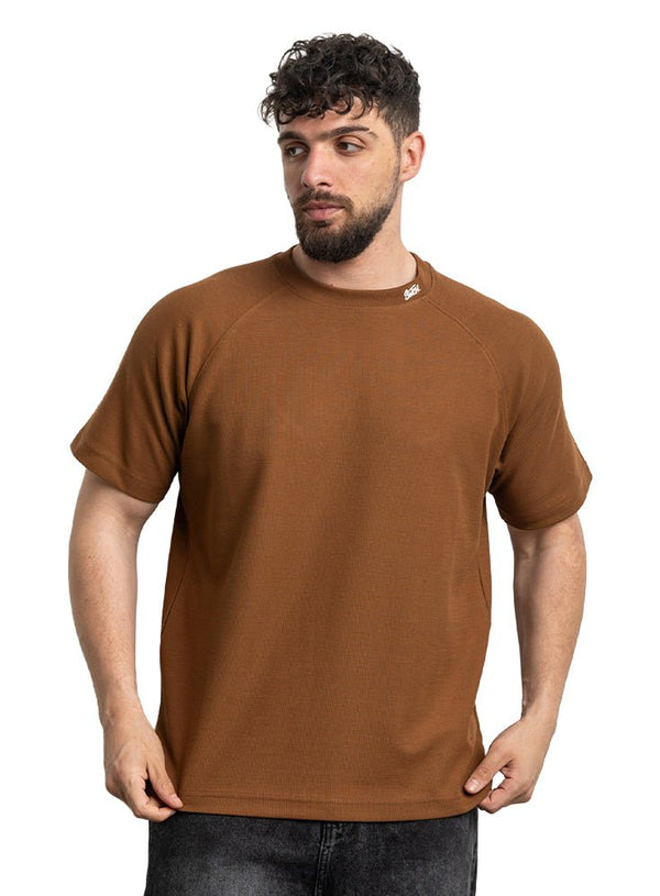Brown Design 1001 NF - Round T-Shirt - Khotwh