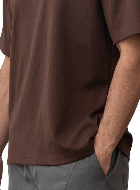 Brown Design 1005 NF - Round T-Shirt - Khotwh
