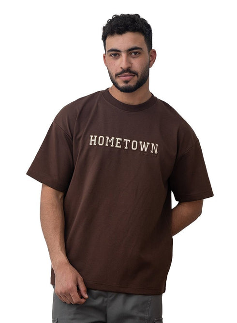 Brown Design 1005 NF - Round T-Shirt - Khotwh
