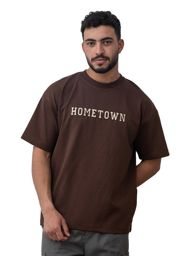 Brown Design 1005 NF - Round T-Shirt - Khotwh