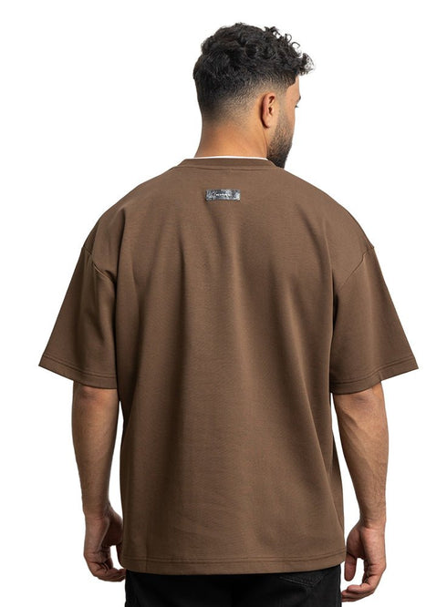 Brown Design 1023 NF - Round T-Shirt - Khotwh