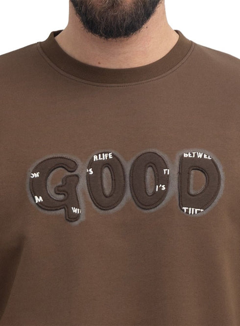 Brown Design 1035 NF-Round T-Shirt - Khotwh