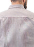 Brown - Design 2 Striped Linen Shirt - Khotwh
