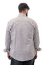 Brown - Design 2 Striped Linen Shirt - Khotwh