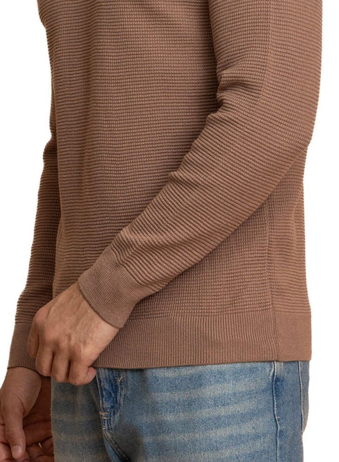 Brown Design 2420 Round Pullover - Khotwh