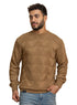 Brown Design 2433 Round Pullover - Khotwh
