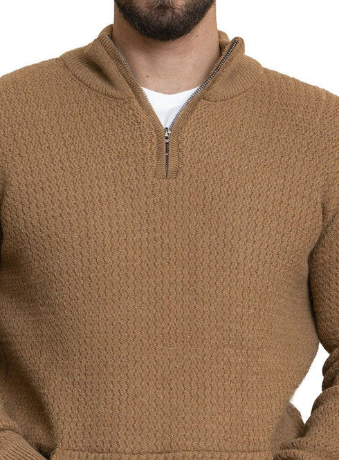 Brown Design 2434 Round Pullover - Khotwh
