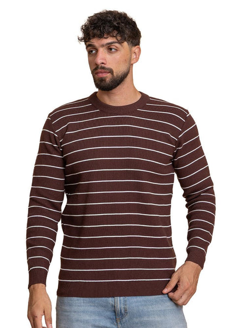 Brown Design 2461 S - Round Pullover - Khotwh