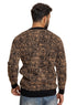 Brown Design 2465 Round Pullover - Khotwh
