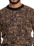 Brown Design 2465 Round Pullover - Khotwh