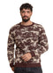 Brown Design 2468 Round Pullover - Khotwh