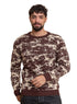 Brown Design 2468 Round Pullover - Khotwh