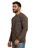Brown Design 2472 Round Pullover - Khotwh