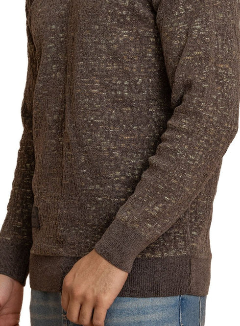 Brown Design 2472 Round Pullover - Khotwh