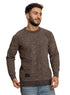 Brown Design 2472 Round Pullover - Khotwh
