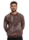 Brown Design 2479 Round Pullover - Khotwh