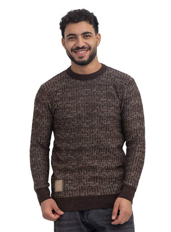Brown Design 2605 PF-Basic pullover - Khotwh