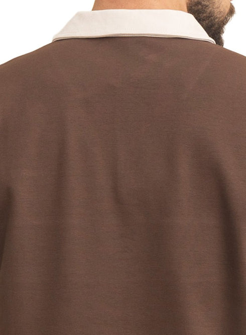 Brown Design 3000 NF-Polo Neck T-Shirt - Khotwh