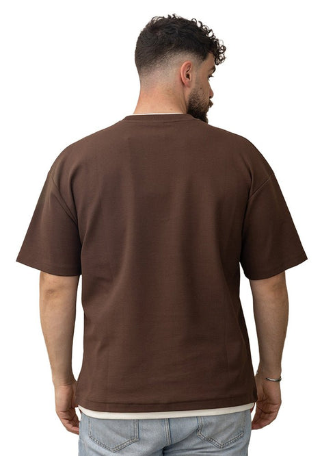 Brown Design 3001 NF - Round T-Shirt - Khotwh