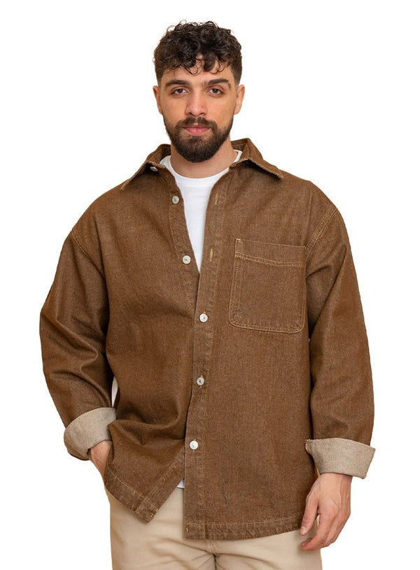 Brown Design 3003 Shirt - Khotwh