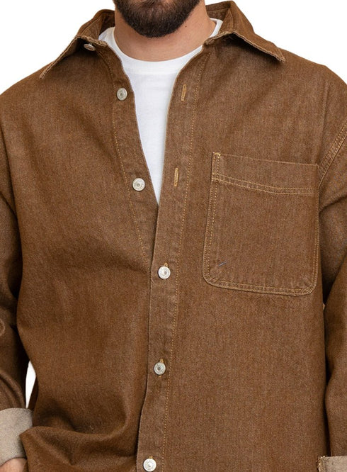 Brown Design 3003 Shirt - Khotwh