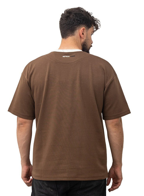 Brown Design 3013 NF - Round T-Shirt - Khotwh