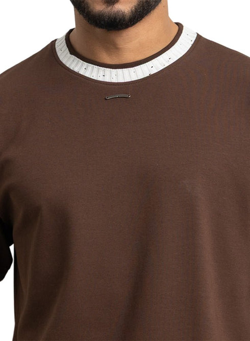 Brown Design 3014 NF - Round T-Shirt - Khotwh