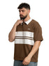 Brown Design 3020 NF - Polo Neck T-Shirt - Khotwh