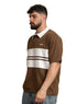 Brown Design 3020 NF - Polo Neck T-Shirt - Khotwh