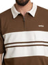 Brown Design 3020 NF - Polo Neck T-Shirt - Khotwh