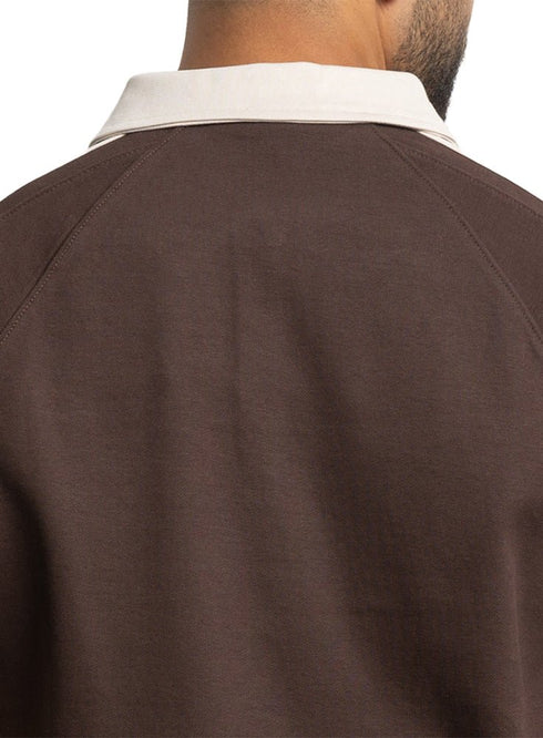 Brown Design 3024 NF - Polo Neck T-Shirt - Khotwh
