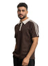 Brown Design 3024 NF - Polo Neck T-Shirt - Khotwh