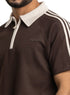 Brown Design 3024 NF - Polo Neck T-Shirt - Khotwh