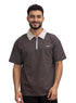 Brown Design 3047 NF - Polo Neck T-Shirt - Khotwh
