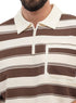 Brown Design 3057 NF-Polo Neck T-Shirt - Khotwh