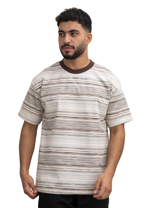 Brown Design 3062 NF - Round T-Shirt - Khotwh