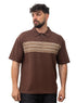 Brown Design 3063 NF - Polo Neck T-Shirt - Khotwh