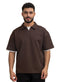 Brown Design 3068 NF - Polo Neck T-Shirt - Khotwh