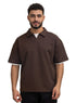 Brown Design 3068 NF - Polo Neck T-Shirt - Khotwh