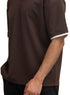 Brown Design 3068 NF - Polo Neck T-Shirt - Khotwh