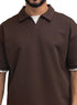Brown Design 3068 NF - Polo Neck T-Shirt - Khotwh