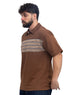 Brown Design 3081 NF-Polo Neck T-Shirt - Khotwh