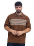 Brown Design 3081 NF-Polo Neck T-Shirt - Khotwh