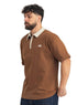 Brown Design 3082 NF-Polo Neck T-Shirt - Khotwh