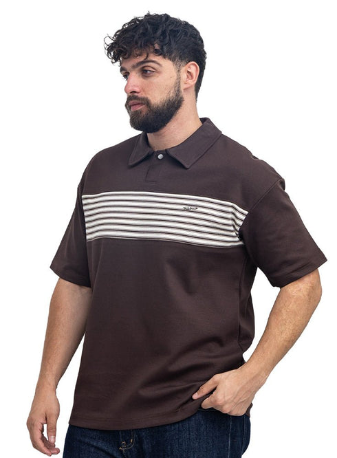 Brown Design 3093 NF-Polo Neck T-Shirt - Khotwh