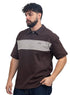 Brown Design 3093 NF-Polo Neck T-Shirt - Khotwh
