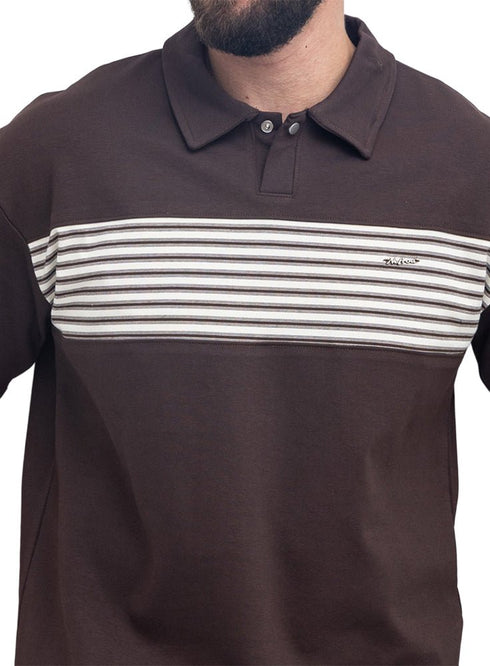 Brown Design 3093 NF-Polo Neck T-Shirt - Khotwh