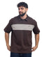 Brown Design 3093 NF-Polo Neck T-Shirt - Khotwh