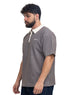 Brown Design 3095 NF-Polo Neck T-Shirt - Khotwh