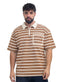 Brown Design 3097 NF-Polo Neck T-Shirt - Khotwh